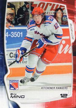 2011-12 Extreme Kitchener Rangers (OHL) #1 Eric Ming Front