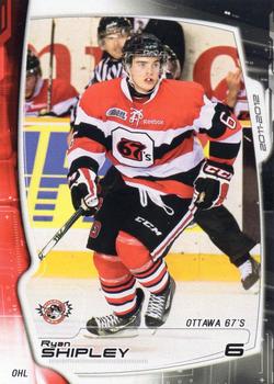 2011-12 Extreme Ottawa 67's (OHL) #4 Ryan Shipley Front