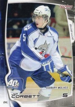 2011-12 Extreme Sudbury Wolves (OHL) #21 Jeff Corbett Front
