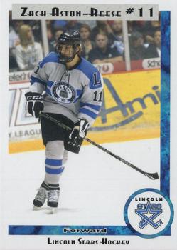 2011-12 Lincoln Stars (USHL) #11 Zachary Aston-Reese Front