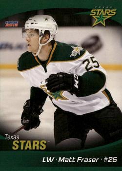2012-13 Choice Texas Stars (AHL) #8 Matt Fraser Front
