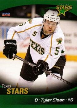 2012-13 Choice Texas Stars (AHL) #19 Tyler Sloan Front