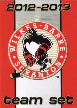 2012-13 Choice Wilkes-Barre/Scranton Penguins (AHL) #30 WBS Penguins Front