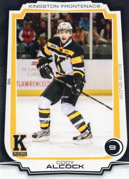 2012-13 Extreme Kingston Frontenacs (OHL) #18 Cody Alcock Front