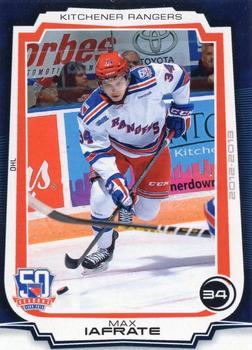 2012-13 Extreme Kitchener Rangers (OHL) #15 Max Iafrate Front