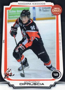 2012-13 Extreme Niagara IceDogs (OHL) #18 Anthony DiFruscia Front