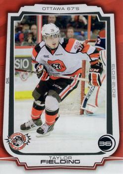 2012-13 Extreme Ottawa 67's (OHL) #2 Taylor Fielding Front
