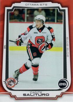 2012-13 Extreme Ottawa 67's (OHL) #6 Dante Salituro Front