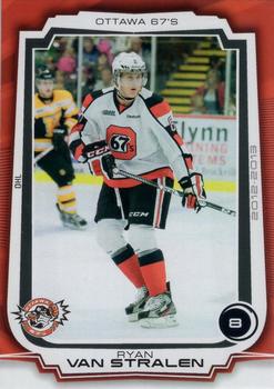 2012-13 Extreme Ottawa 67's (OHL) #18 Ryan Van Stralen Front