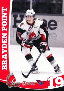 2012-13 Moose Jaw Warriors (WHL) #NNO Brayden Point Front