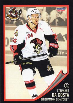 2013-14 Choice Binghamton Senators (AHL) #7 Stephane Da Costa Front