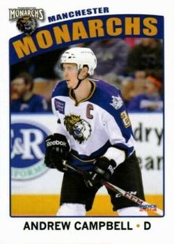 2013-14 Choice Manchester Monarchs (AHL) #6 Andrew Campbell Front