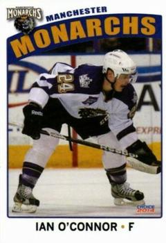 2013-14 Choice Manchester Monarchs (AHL) #17 Ian O'Connor Front