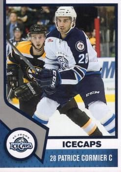 2013-14 St. John's IceCaps (AHL) #NNO Patrice Cormier Front