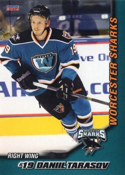2013-14 Choice Worcester Sharks (AHL) #19 Daniil Tarasov Front