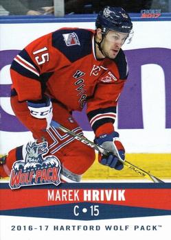 2016-17 Choice Hartford Wolf Pack (AHL) #11 Marek Hrivik Front