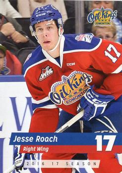 2016-17 Edmonton Oil Kings (WHL) #NNO Jesse Roach Front