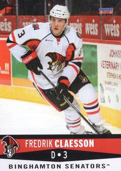 2014-15 Choice Binghamton Senators (AHL) #1 Fredrik Claesson Front