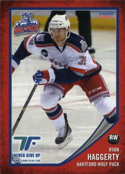 2014-15 Choice Hartford Wolf Pack (AHL) #8 Ryan Haggerty Front