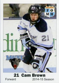 2014-15 Varney Value Maine Black Bears (NCAA) #NNO Cameron Brown Front