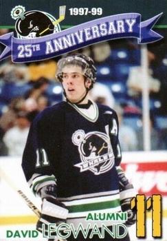 2014-15 Plymouth Whalers (OHL)  25th Anniversary Set #NNO David Legwand Front