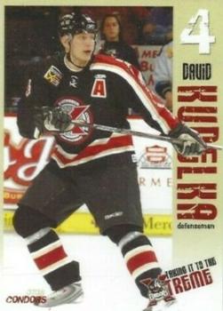 2007-08 Bakersfield Condors (ECHL) #14 David Kudelka Front