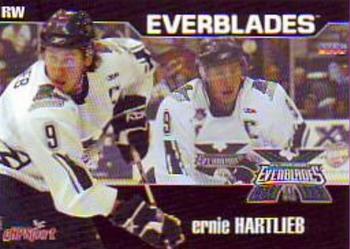 2007-08 Choice Florida Everblades (ECHL) #3 Ernie Hartlieb Front