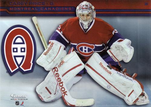 2013 Fathead NHL Tradeables #19 Carey Price Front