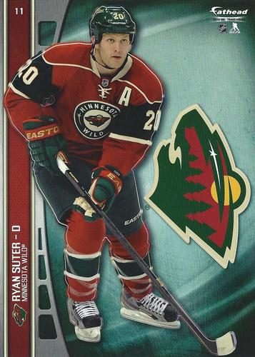2014 Fathead NHL Tradeables #11 Ryan Suter Front