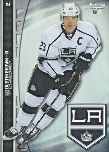 2014 Fathead NHL Tradeables #24 Dustin Brown Front