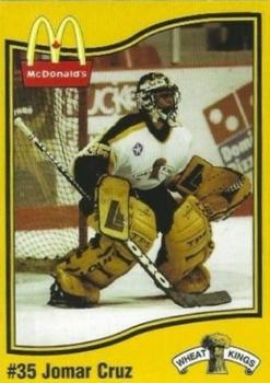 1998-99 McDonald's Brandon Wheat Kings (WHL) #NNO Jomar Cruz Front