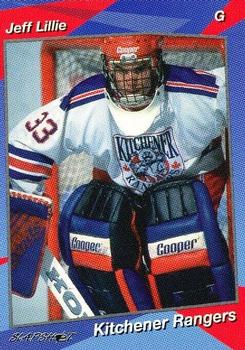 1993-94 Slapshot Kitchener Rangers (OHL) #25 Jeff Lillie Front