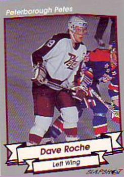 1993-94 Slapshot Peterborough Petes (OHL) #3 David Roche Front