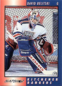 1994-95 Slapshot Kitchener Rangers (OHL) #2 David Belitski Front