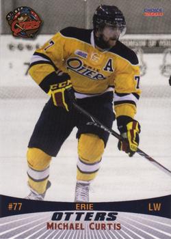 2013-14 Choice Erie Otters (OHL) #5 Michael Curtis Front