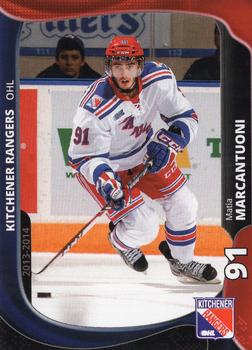 2013-14 Extreme Kitchener Rangers (OHL) #4 Matia Marcantuoni Front