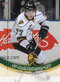 2013-14 Choice London Knights (OHL) #1 Josh Anderson Front