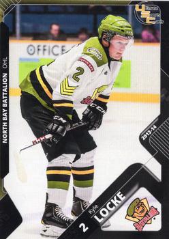 2013-14 Extreme North Bay Battalion (OHL) #2 Kyle Locke Front