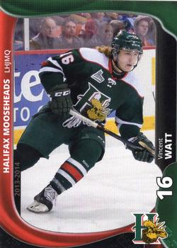2013-14 Extreme Halifax Mooseheads (QMJHL) #4 Vincent Watt Front