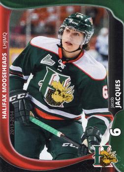 2013-14 Extreme Halifax Mooseheads (QMJHL) #6 Jacob Jacques Front