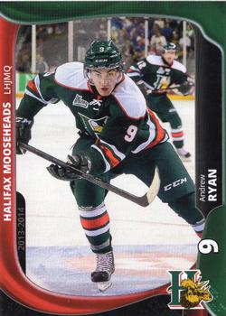 2013-14 Extreme Halifax Mooseheads (QMJHL) #18 Andrew Ryan Front