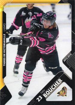 2013-14 Extreme Victoriaville Tigres (QMJHL) #11 Felix Boucher Front