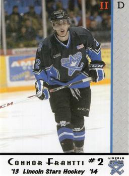 2013-14 Lincoln Stars (USHL) Series 2 #30 Connor Frantti Front