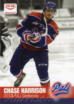 2013-14 Co-op Regina Pats (WHL) #NNO Chase Harrison Front