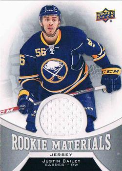 2016-17 Upper Deck - Rookie Materials #RM-JB Justin Bailey Front