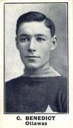 1912-13 Imperial Tobacco Hockey Series (C57) #3 C. Benedict Front