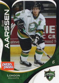 2007-08 Extreme London Knights OHL #4 Scott Aarssen Front