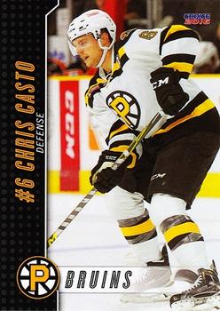 2015-16 Choice Providence Bruins (AHL) #9 Chris Casto Front