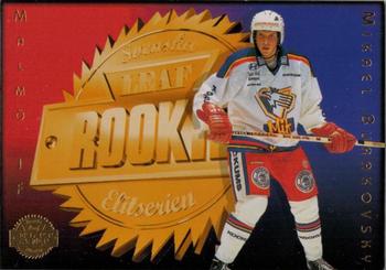 1995-96 Leaf Elit Set (Swedish) - Rookies #7 Mikael Burakovsky Front