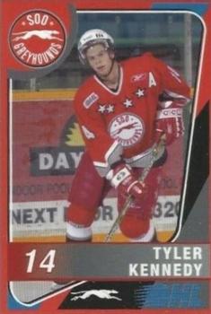 2004-05 Sault Ste. Marie Greyhounds (OHL) #NNO Tyler Kennedy Front